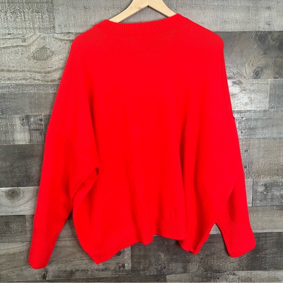 NWT Vince Camuto Merry Red Sweater - Picture 7 of 8